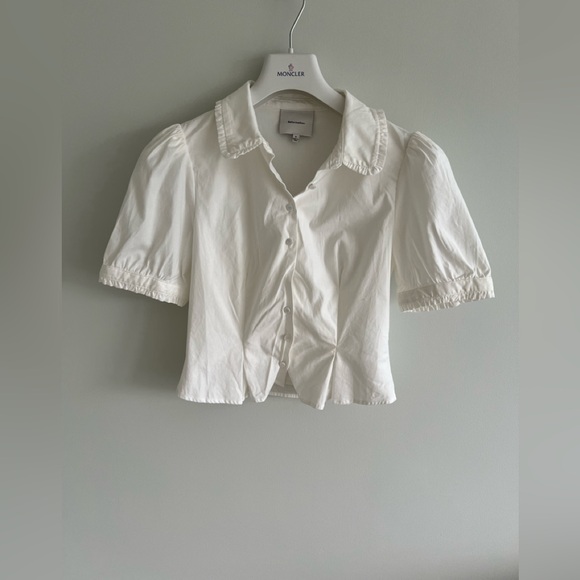 Reformation White Button-Up Dress - Picture 2 of 3